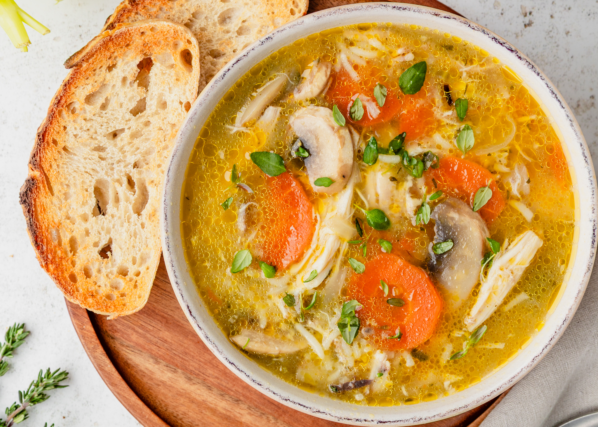 Video thumbnail for Chicken Vegetable and Rice Soup