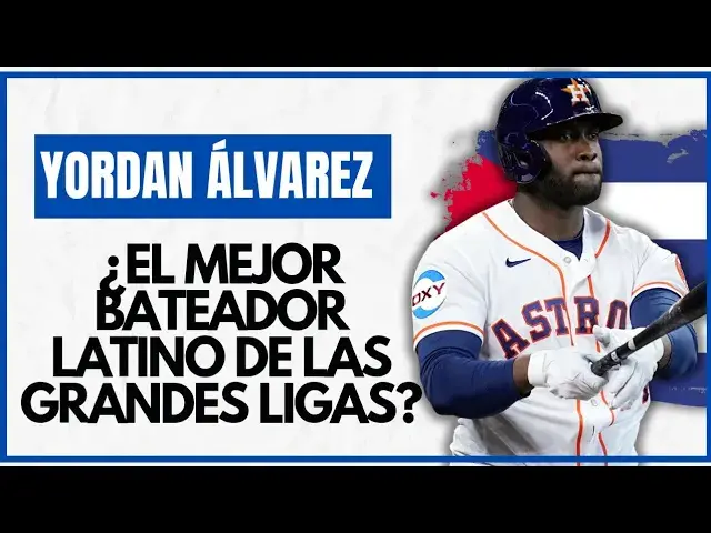 Video thumbnail for YORDAN ÁLVAREZ ¿El Mejor Bateador Latino en Grandes Ligas?