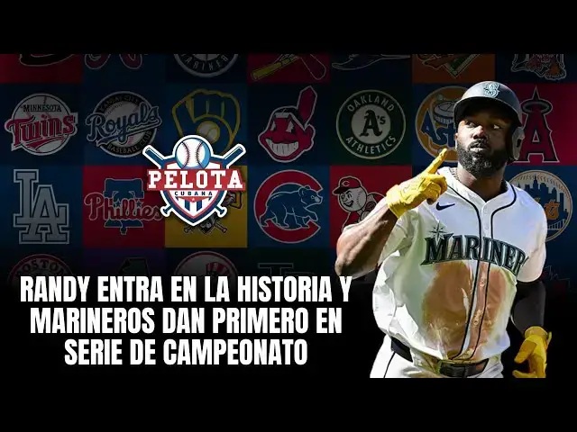 Video thumbnail for Randy entra en la historia y los Mariners dan primero en la Serie de Campeonato