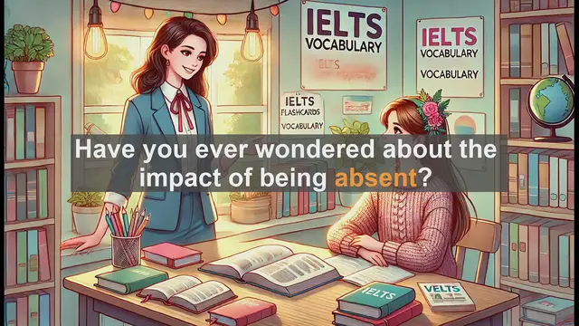 Video thumbnail for 2500 Must Know IELTS 6.5 Vocabulary - Understanding 'Absent': Boost Your IELTS Vocabulary