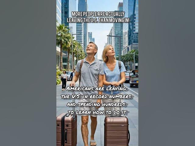 Video thumbnail for A Record Number Of Americans Are Leaving The US To Live Abroad #adayinthelifeinasia #asia #expatlife