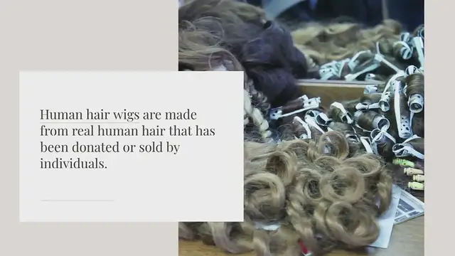 Video thumbnail for What are the coloring procedures used on human hair wigs?