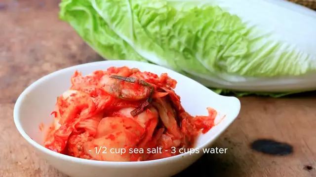 Video thumbnail for kimchi recipe