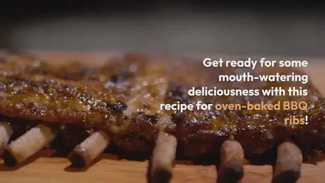 Video thumbnail for Oven Baked Bbq Ribs Recipe