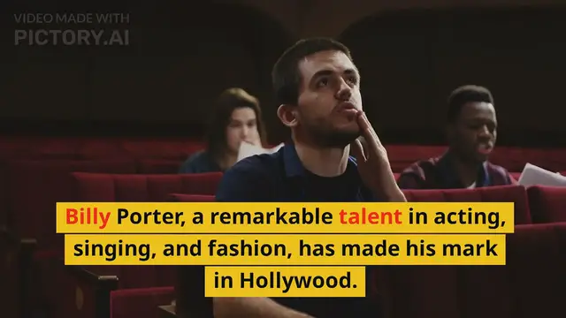 Video thumbnail for Billy Porter Net Worth 2023 Total Value of His Fortune