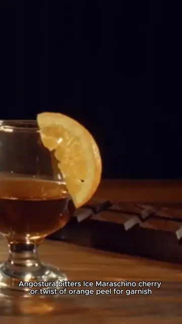 Video thumbnail for manhattan cocktail recipe