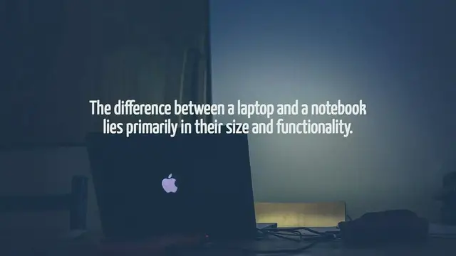 Video thumbnail for What Is The Difference Between A Laptop And A Notebook