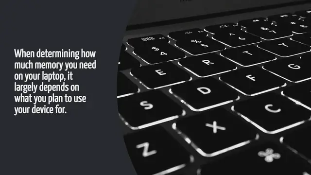 Video thumbnail for How Much Memory Do I Need On My Laptop