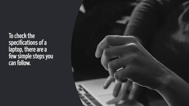 Video thumbnail for How To Check Laptop Specs