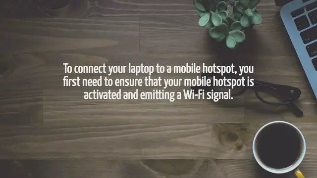 Video thumbnail for How To Connect Laptop To Mobile Hotspot