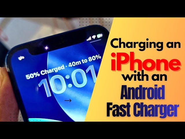 Video thumbnail for How to Charge an iPhone with an Android Fast Charger