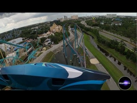 Video thumbnail for Mako Full Ride POV - Front Row SeaWorld Orlando