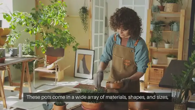 Video thumbnail for Indoor Gardening Pots