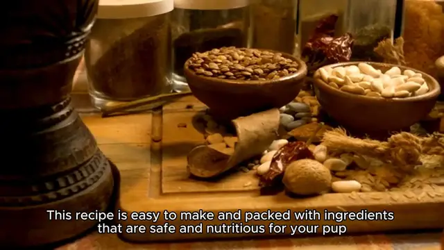 Video thumbnail for dog biscuit recipe