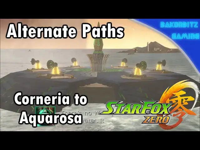 Video thumbnail for [Walkthru] Star Fox Zero | Alternate Paths: Aquarosa