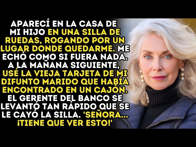 Video thumbnail for Mi Hijo Me Echó De Casa. Usé La Tarjeta Antigua De Mi Esposo — Y El Gerente Se Paralizó Con Los 33M