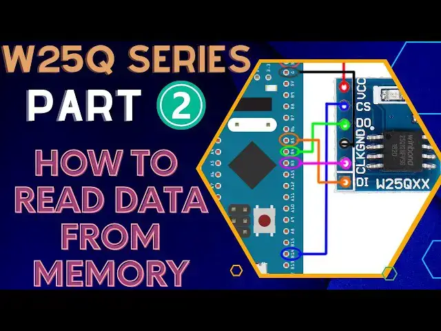 Video thumbnail for W25Q FLASH Memory || Part 2 || How to Read the Data from memory