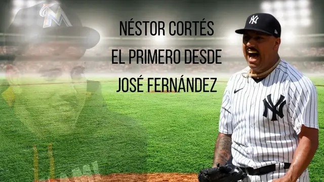 Video thumbnail for Néstor Cortés el primero  en llegar a 10 victorias desde José Fernández.