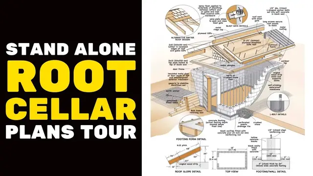 Video thumbnail for Stand Alone Root Cellar Plans Tour