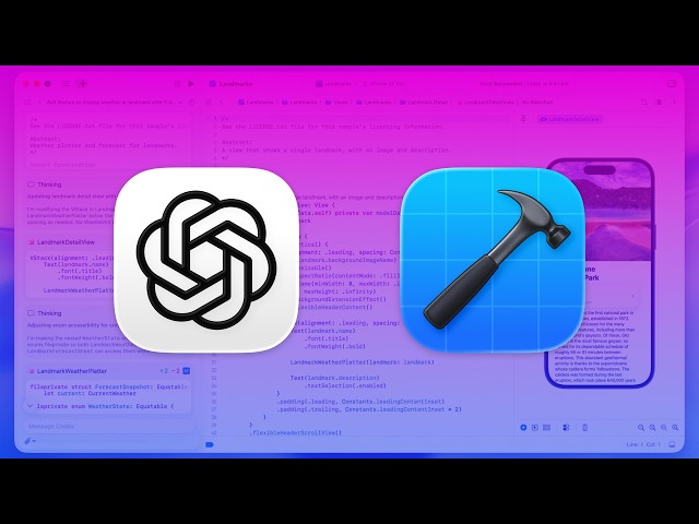 Video thumbnail for Codex and Claude in Xcode — This Changes Everything