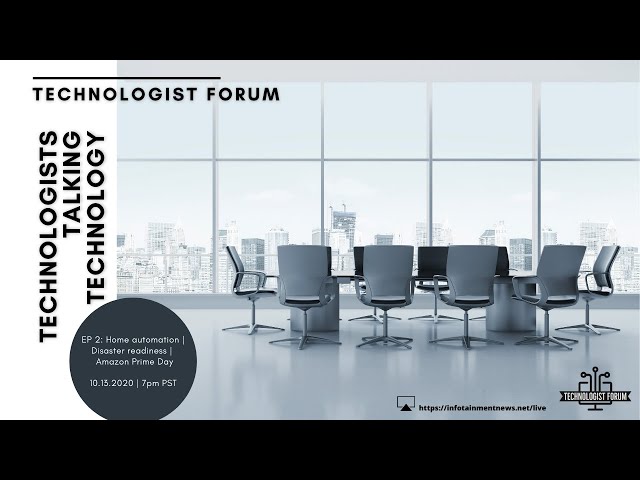Video thumbnail for Technologist Forum - EP 2 10.13.20: Technologists Talking Technology