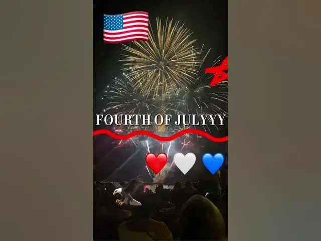 Video thumbnail for HAPPY 4th!!! ❤️🤍💙#ytshorts #viral #usa #firework #viralvideo #godblessamerica #4thofjulyvibes