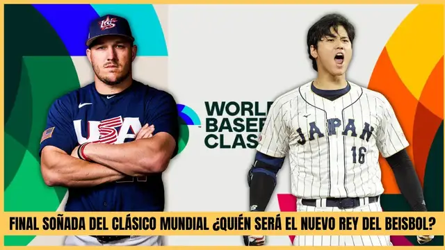 Video thumbnail for Estados Unidos vs Japón, la Final soñada del Clásico Mundial de Beisbol