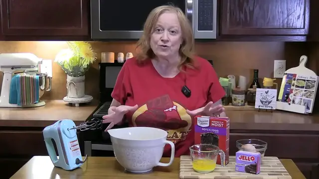'Video thumbnail for TUXEDO CAKE Made Easy with Box Cake Mix'