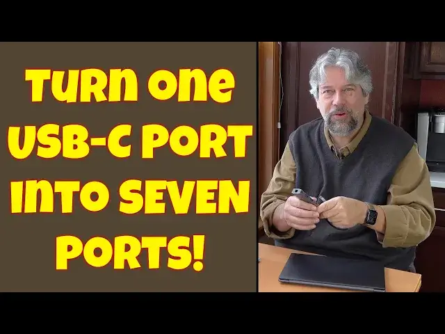 Video thumbnail for EZQuest 7-in-1 USB-C Hub -- DEMO & REVIEW