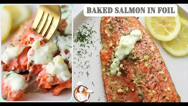 Video thumbnail for Baked Salmon in Foil