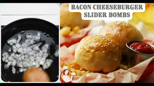 Video thumbnail for Bacon Cheeseburger Slider Bombs