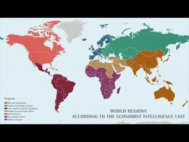 'Video thumbnail for World Map Region Definitions'