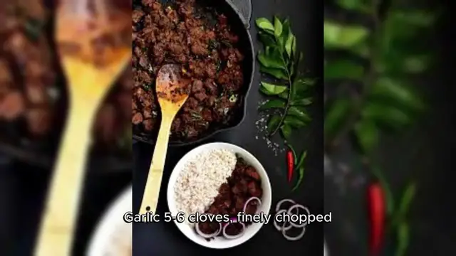 Video thumbnail for Beef Ularthiyathu Recipe