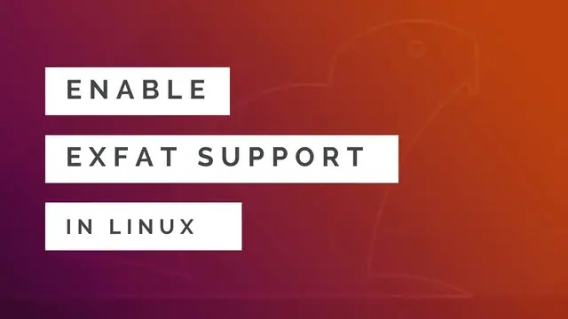 Video thumbnail for How to Mount and Use exFAT Drive on Ubuntu Linux [Quick Tip]