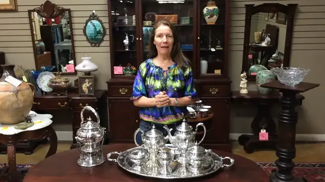 Video thumbnail for Royal Windsor Sterling Silver Tea & Coffee Set