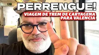 Video thumbnail for 6 HORAS DENTRO DE UM TREM DE CARTAGENA PRA VALENCIA