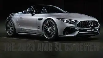 Video thumbnail for The 2023 Mercedes AMG SL 63 V8 Review.
