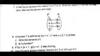 Video thumbnail for 10th Maths First Mid Term Question Paper 2019-20 | Coimbatore District | English Medium