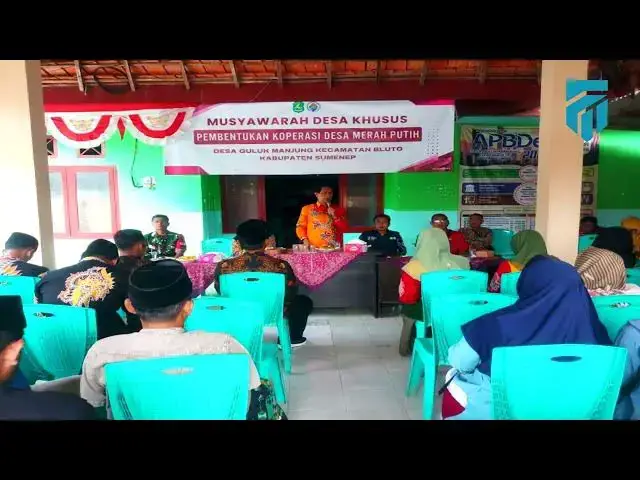 'Video thumbnail for Camat Bluto Sumenep Masifkan Pembentukan Koperasi Merah Putih'