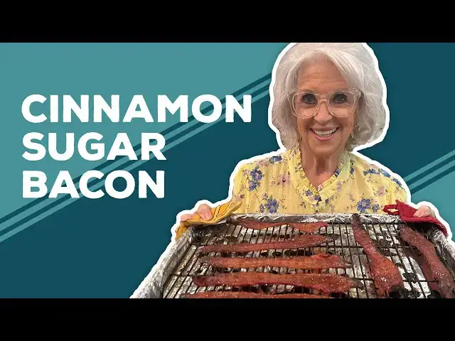 Video thumbnail for Love & Best Dishes: Cinnamon Sugar Bacon Recipe | Candied Bacon In Oven