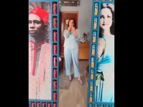 Video thumbnail for شاهد :ايمان الشريف باطلالة ساحرة في المغرب