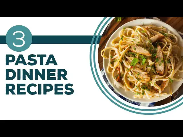 Video thumbnail for Full Episode Fridays: Pasta Potluck | 3 Pasta Dinner Recipes