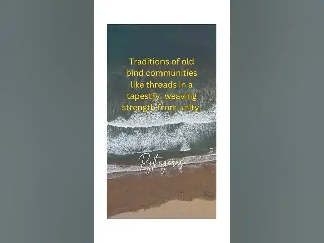 Video thumbnail for "Traditions Weave Us Together" #shorts