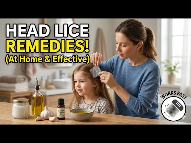 Video thumbnail for Effective home remedies for head lice
