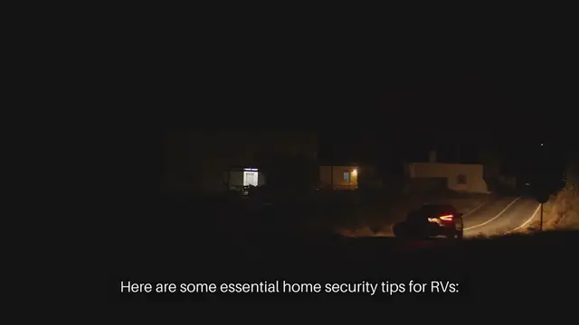 'Video thumbnail for Home Security Tips For RVs'