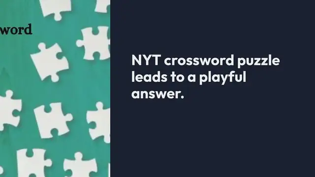 Video thumbnail for Jokes around NYT Crossword Clue