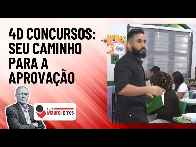 Video thumbnail for 4D Concursos: Preparação Eficiente para Aprovação em Concursos Públicos