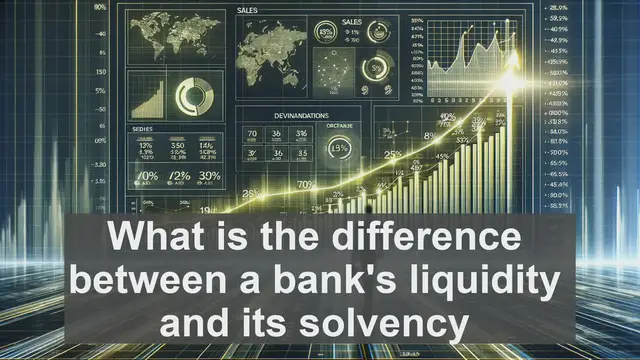 Video thumbnail for What is the difference between a banks liquidity and its solvency?