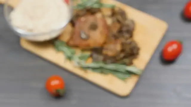 Video thumbnail for Spiced Pork Chops with Apple-Fennel Slaw