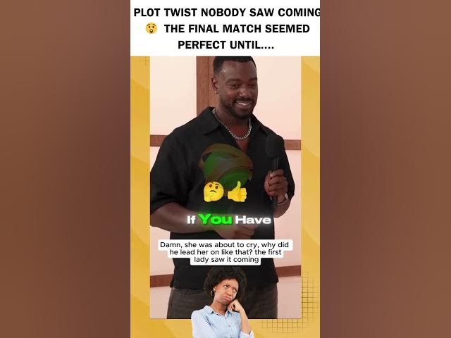 Video thumbnail for Plot twist nobody saw coming 😲 😔